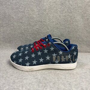 NOBULL Shoes Womens Size 9 USA Red White Blue Crossfit Workout Running Sneakers